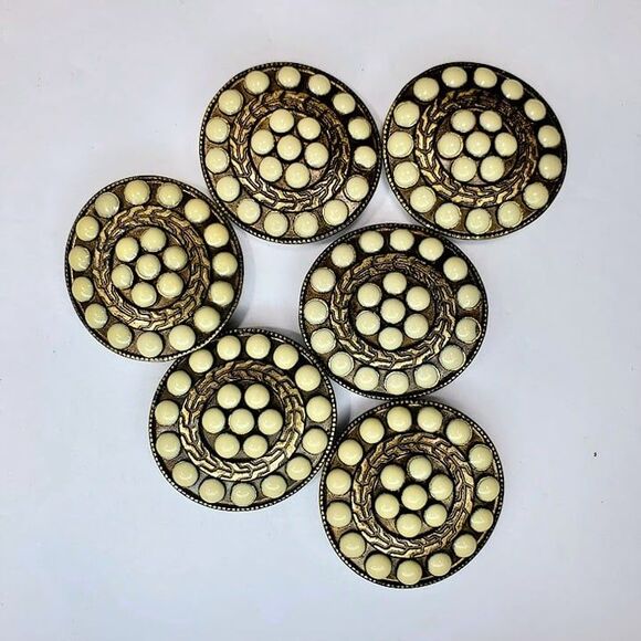 Vintage Stretch Bracelet Jewelry Making Supplies Set of 5 DIY Crafting - Picture 4 of 10